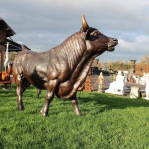 Taureau en bronze