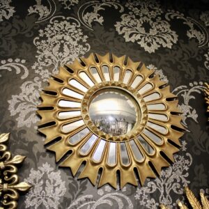 Miroir sorcière Soleil à facettes