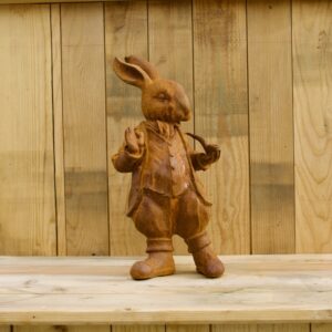 Lapin avec sa pipe
