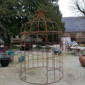 Héléna - Gloriette ronde en fer forgé