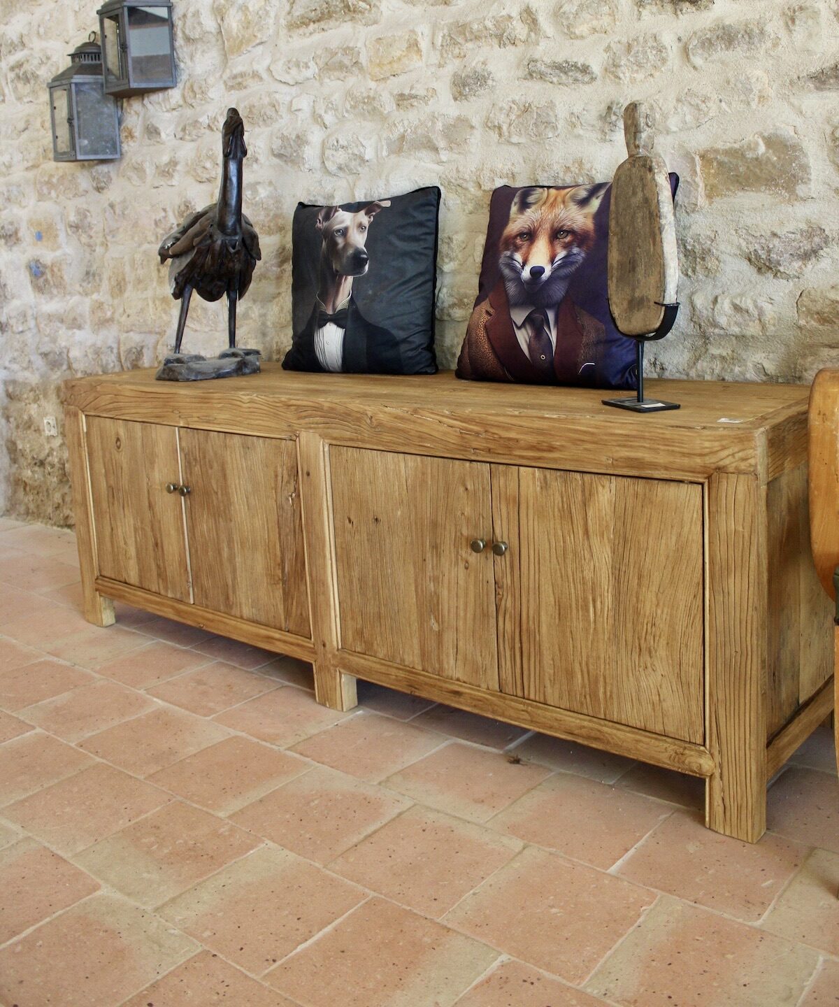Buffet à 4 portes en bois