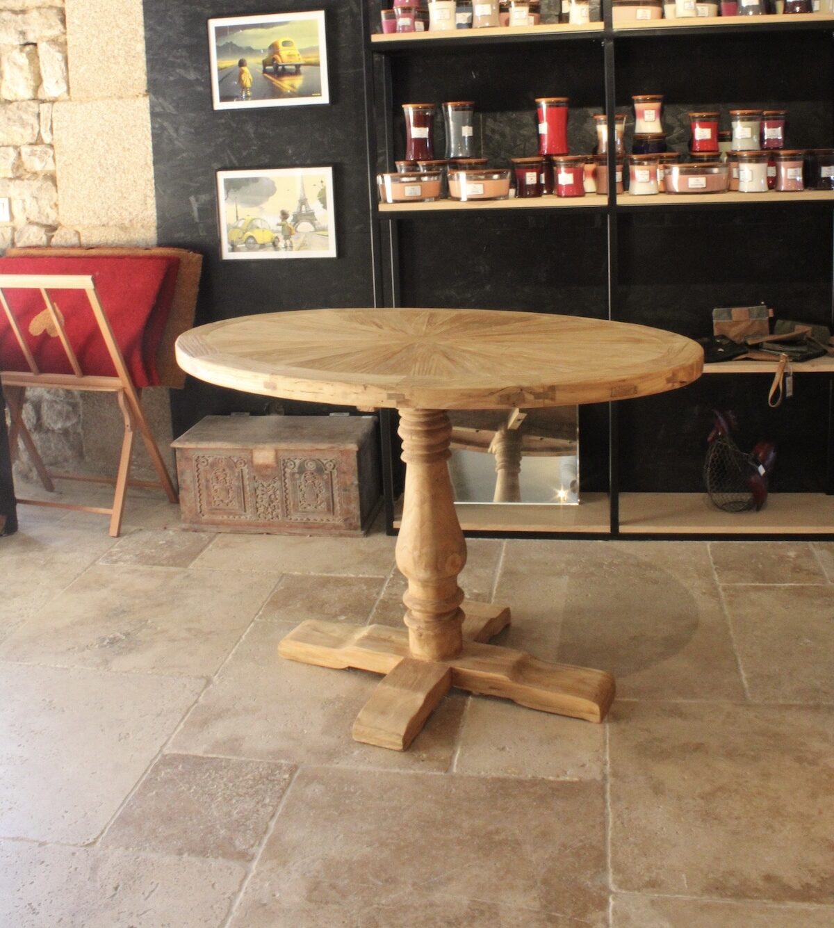 Table Loft ovale en bois