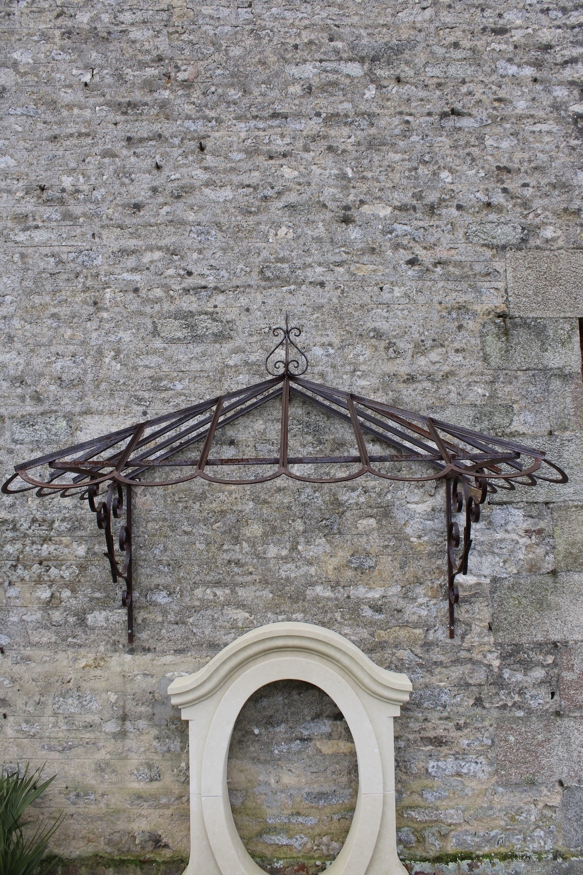 Marquise en fer forgé