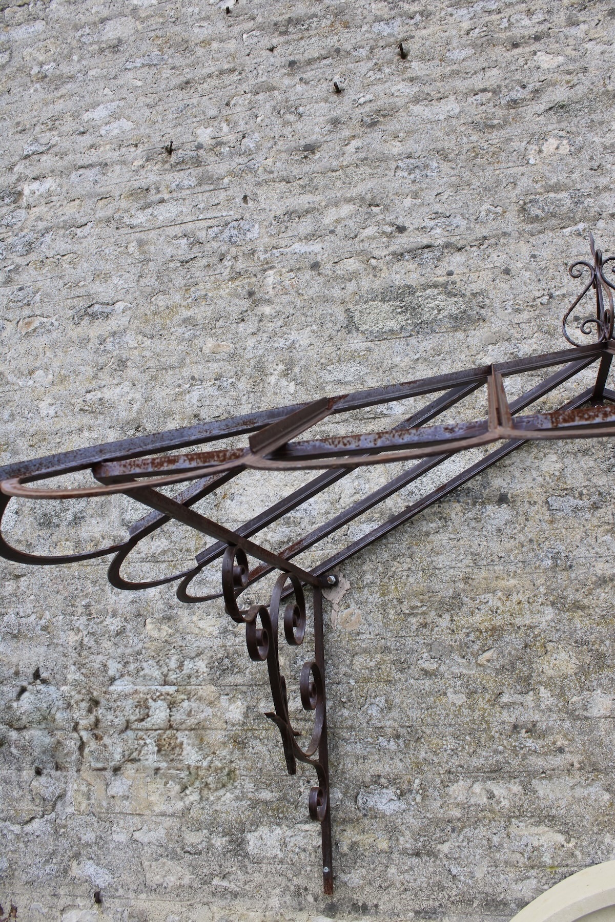 Marquise en fer forgé
