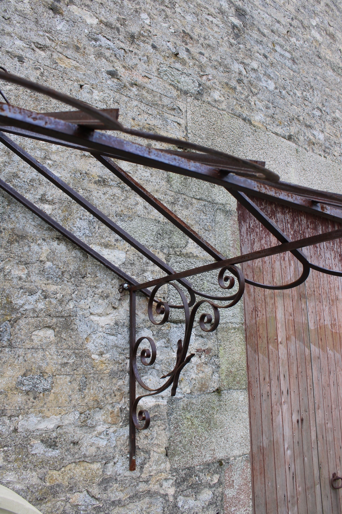 Marquise en fer forgé