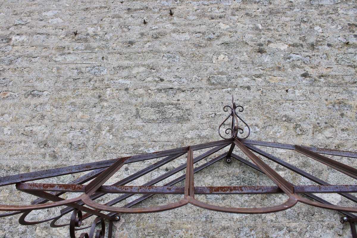 Marquise en fer forgé
