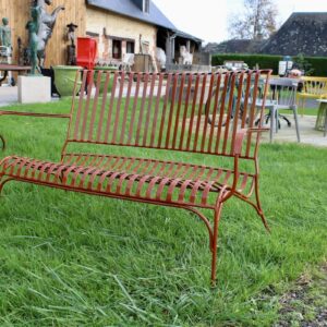 Anne - Banc de jardin en acier
