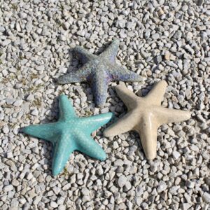 Etoile de mer en terre cuite