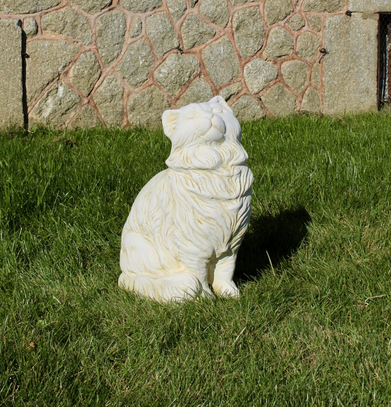 Statue chat persan
