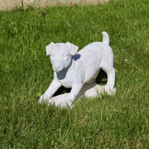 Statue chien jack russel petit