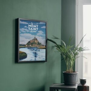poster le mont saint michel