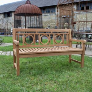 Richard - Banc de jardin en bois Teck