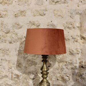 abat jour rouge brique