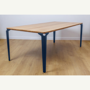 table ranes bleu acier