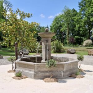 Fontaine et bassin