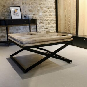 banos table basse avec plateaux