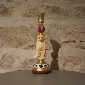bougeoir chat
