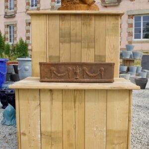 Ilga - Jardinière rectangulaire en fonte