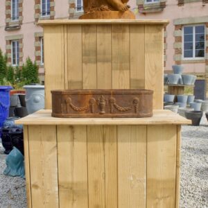 Ilga - Jardinière ovale en fonte