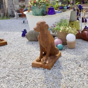 Barkley - Chien en fonte