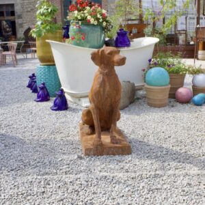 Baxter - Chien en fonte