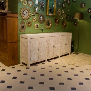 Kolding - Buffet patiné 6 portes en bois
