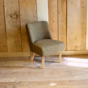 Uster - Fauteuil en tissu vert